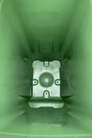 Bacs impeccables et propres